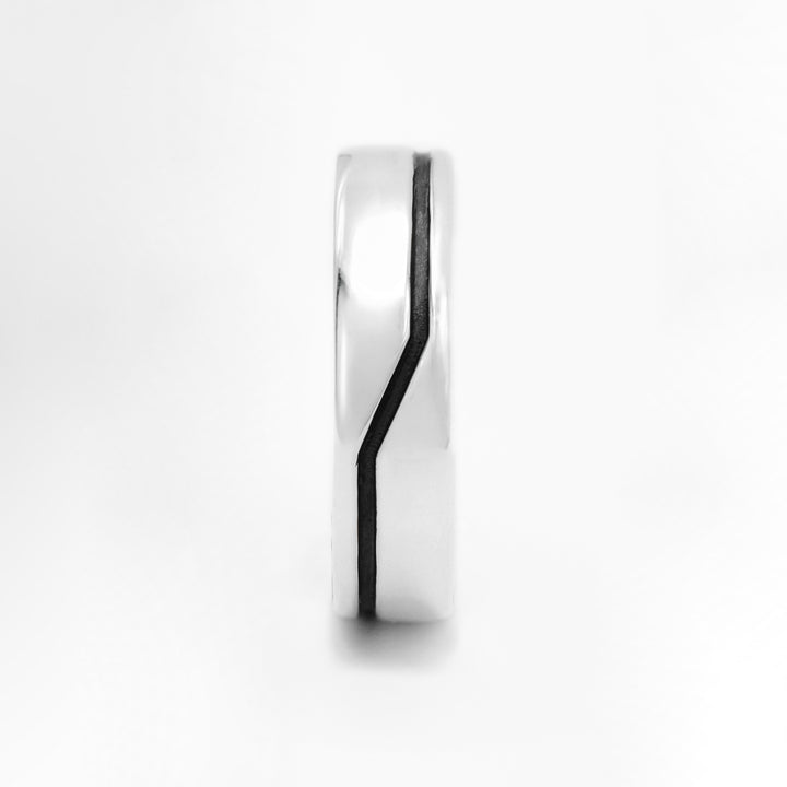 Silver Circuit Ring